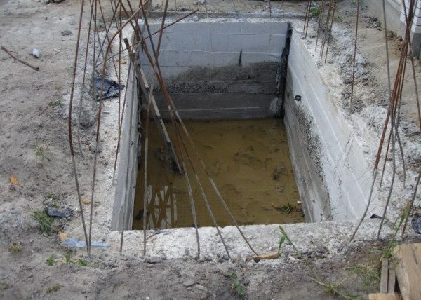 Выгребная яма из бетона