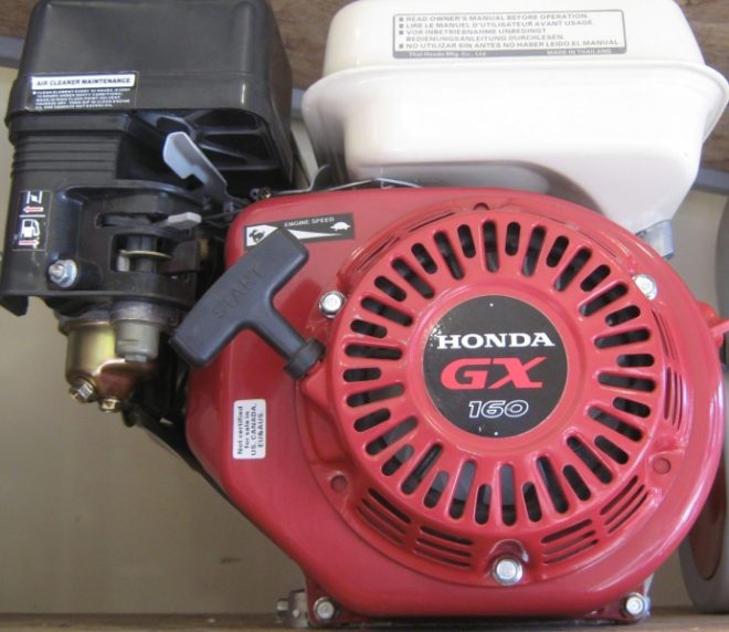 Двигатель хонда gx 160 - технические характеристики